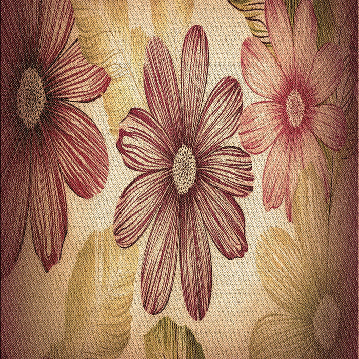 Patterned Brown Sand Brown Rug, pat2755brn