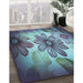 Machine Washable Transitional Purple Haze Purple Rug in a Family Room, wshpat2755lblu