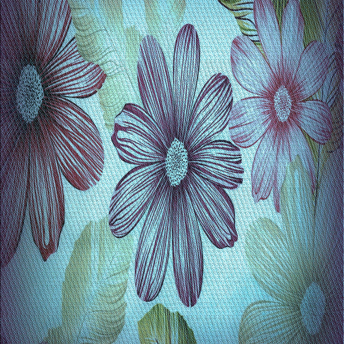 Patterned Purple Haze Purple Rug, pat2755lblu