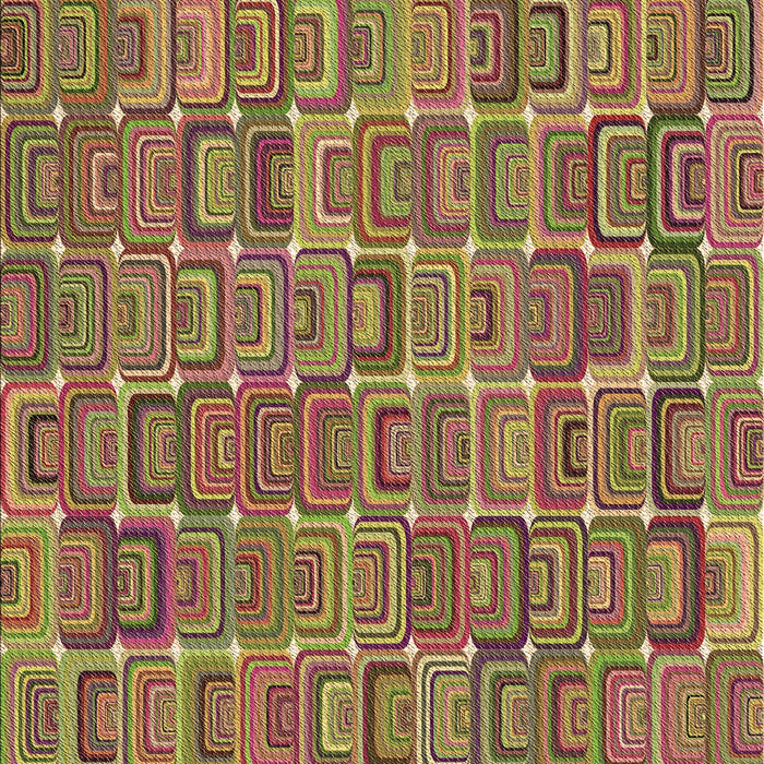 Patterned Brown Red Rug, pat2756brn