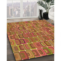 Patterned Red Rug, pat2756org