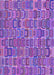 Patterned Purple Rug, pat2756pur