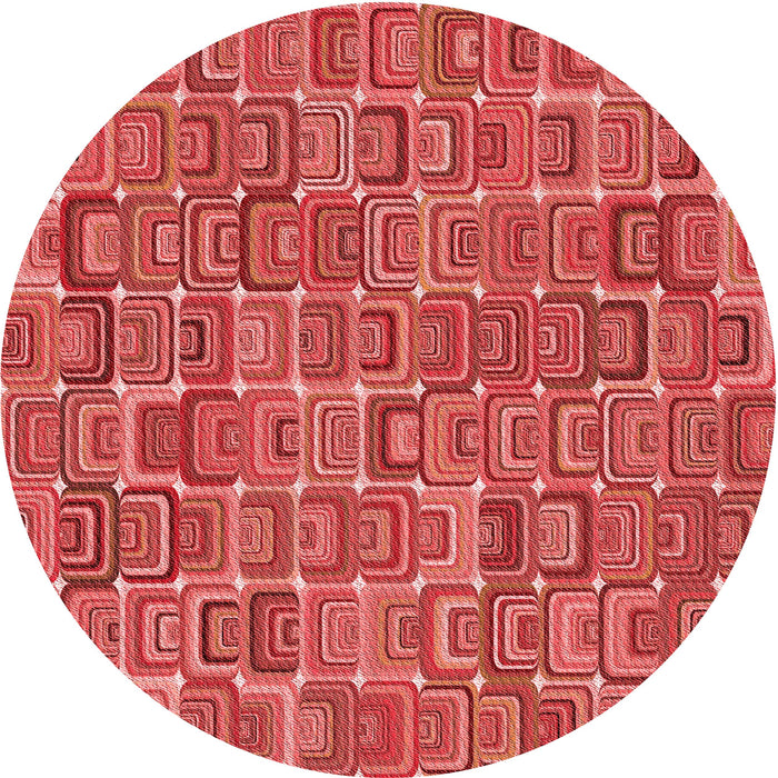 Square Machine Washable Transitional Red Rug in a Living Room, wshpat2756rd