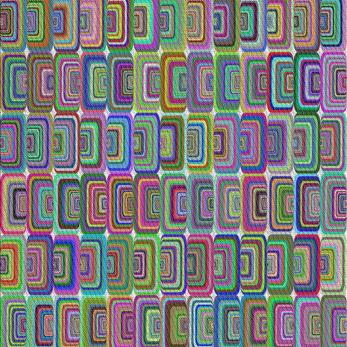 Patterned Purple Modern Rug, pat2756