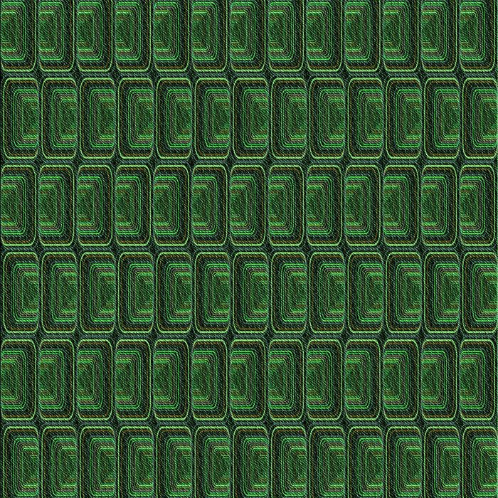 Patterned Dark Forest Green Rug, pat2757grn