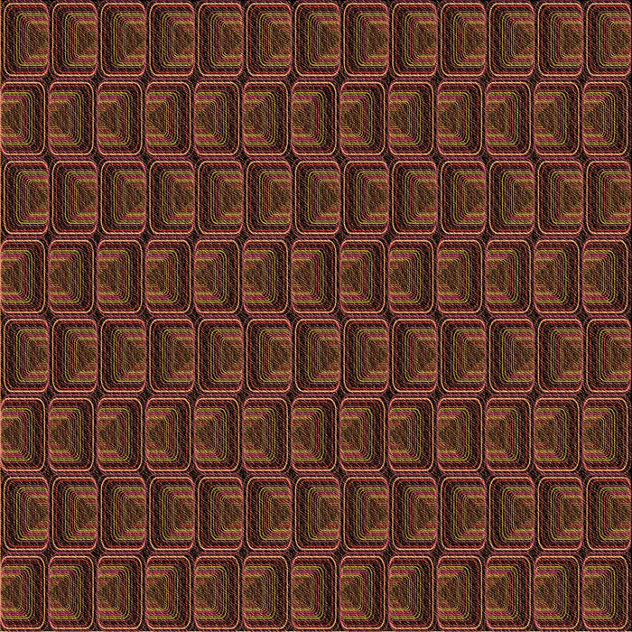 Round Machine Washable Transitional Mahogany Brown Rug, wshpat2757org