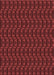 Machine Washable Transitional Red Rug, wshpat2757rd