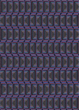 Machine Washable Transitional Gray Rug, wshpat2757