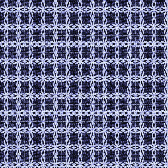 Patterned Night Blue Rug, pat2758blu