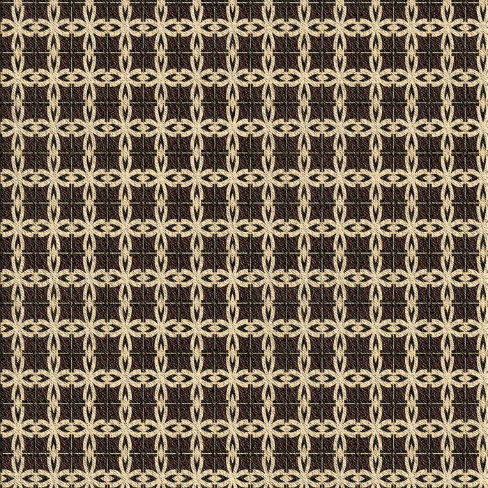 Patterned Midnight Gray Rug, pat2758brn