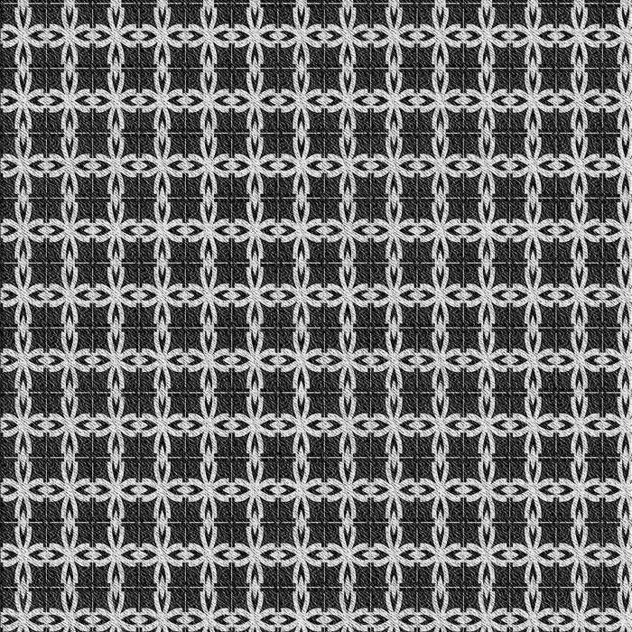 Patterned Charcoal Black Rug, pat2758gry