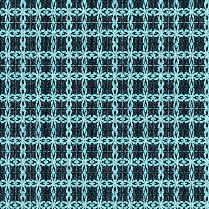 Machine Washable Transitional Deep Teal Green Rug, wshpat2758lblu