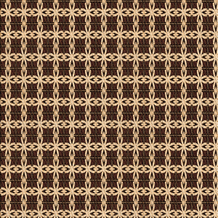 Patterned Brown Sand Brown Rug, pat2758org