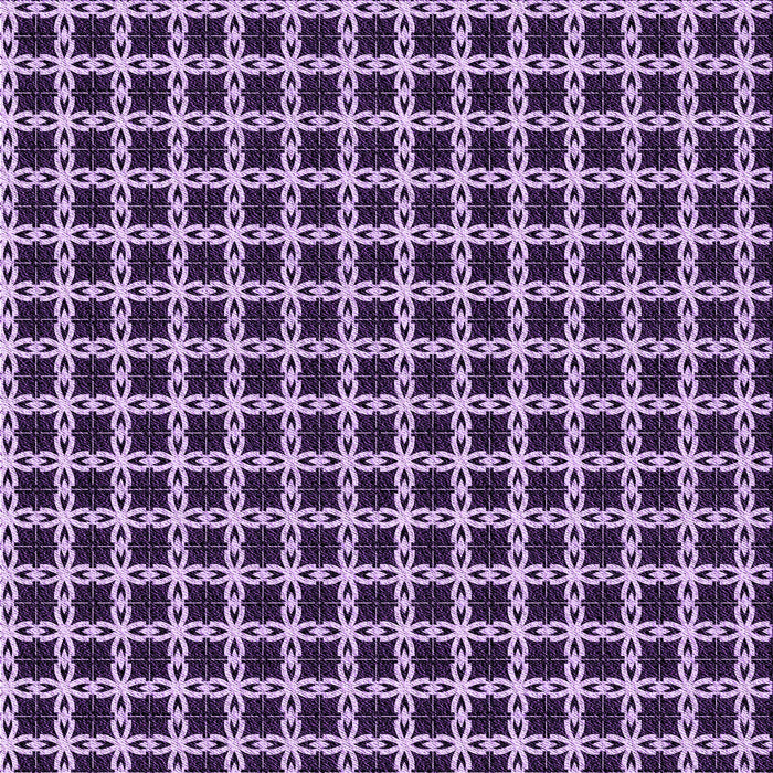 Round Patterned Dark Purple Rug, pat2758pur