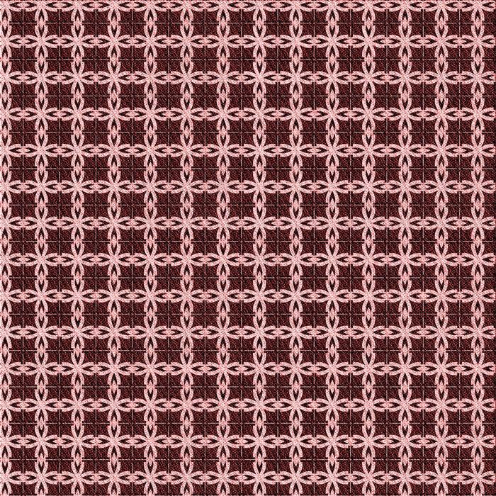 Round Patterned Light Coral Pink Rug, pat2758rd