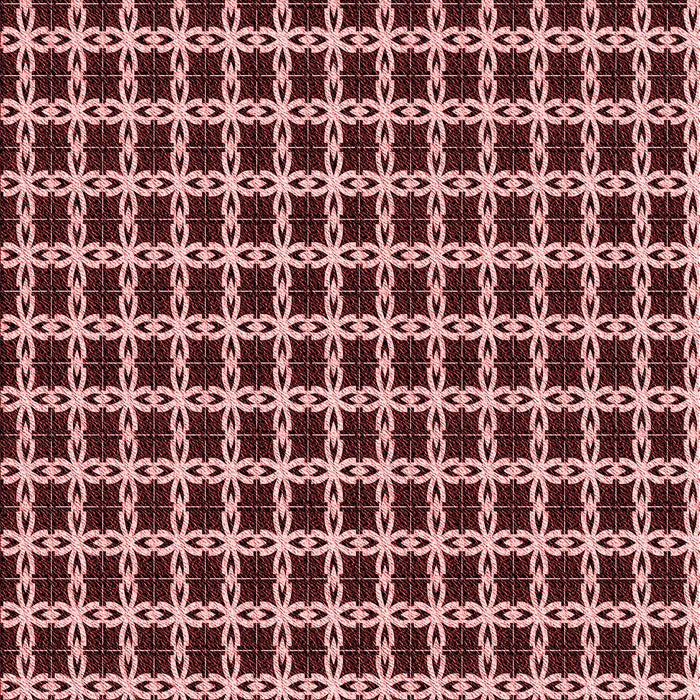 Patterned Light Coral Pink Rug, pat2758rd