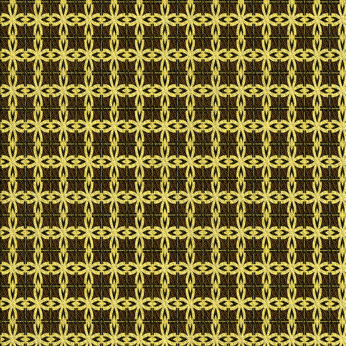 Patterned Black Brown Rug, pat2758yw