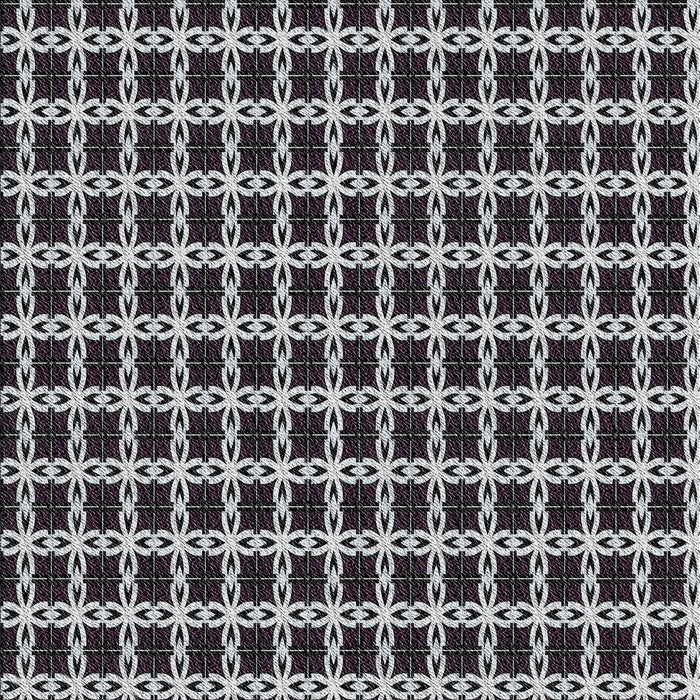 Patterned Silver Gray Novelty Rug, pat2758
