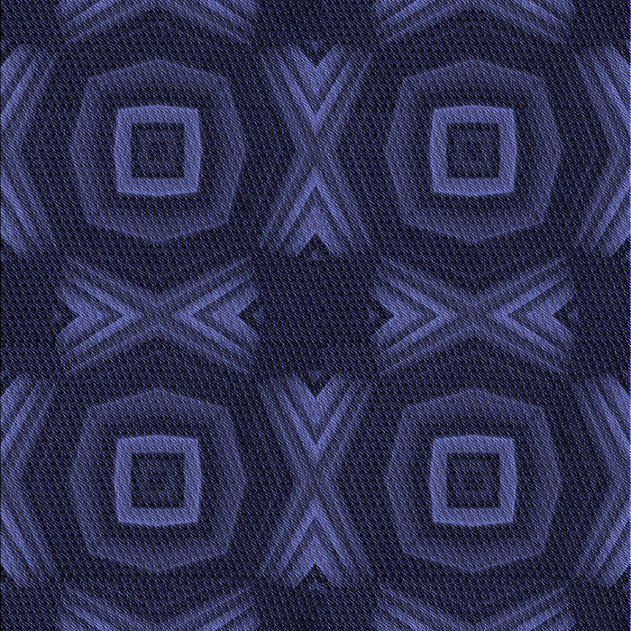 Patterned Night Blue Rug, pat276blu