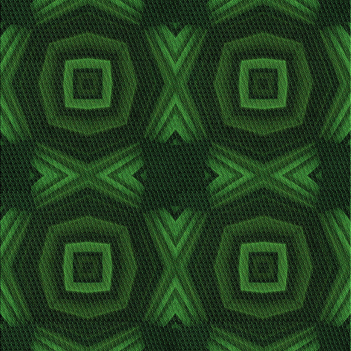 Patterned Green Rug, pat276grn