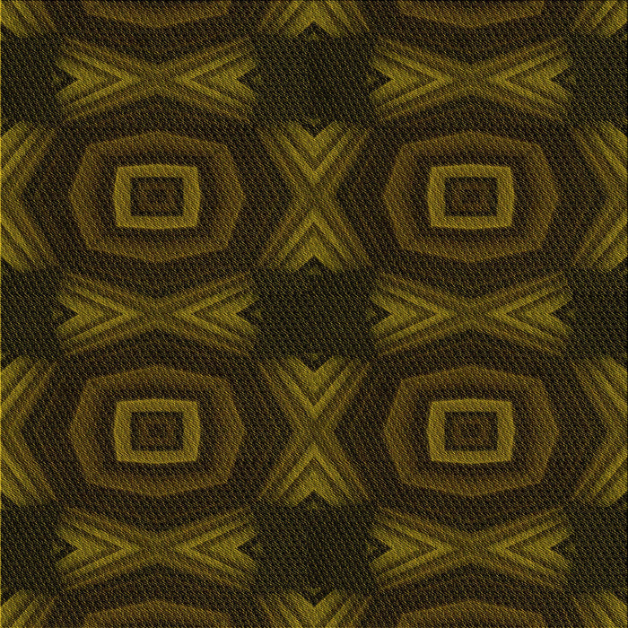 Round Patterned Dark Bronze Brown Rug, pat276yw