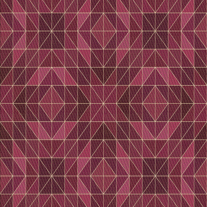 Patterned Cherry Red Rug, pat2760brn