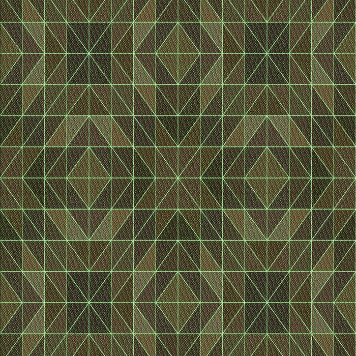 Patterned Olive Green Rug, pat2760grn