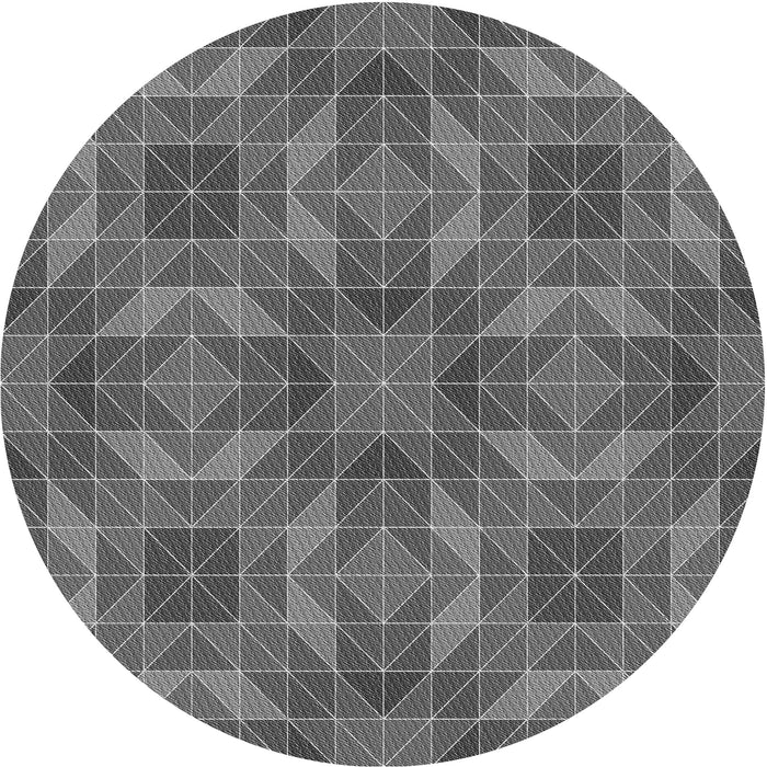 Square Machine Washable Transitional Gray Rug in a Living Room, wshpat2760gry