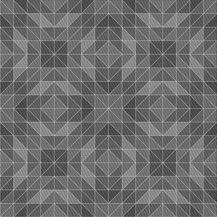 Round Patterned Gray Rug, pat2760gry