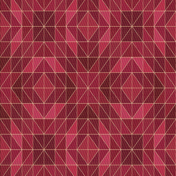 Patterned Red Rug, pat2760org