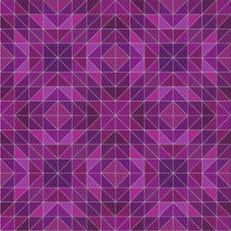 Square Patterned Crimson Purple Novelty Rug, pat2760