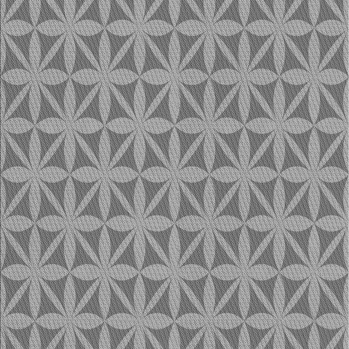 Patterned Dark Gray Rug, pat2761gry