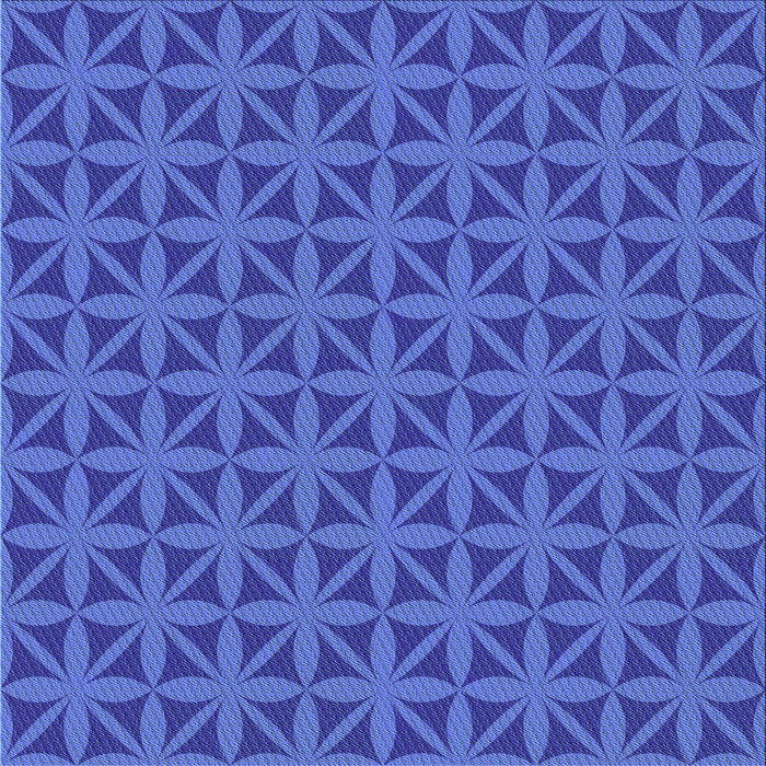 Round Machine Washable Transitional Blue Rug, wshpat2761lblu