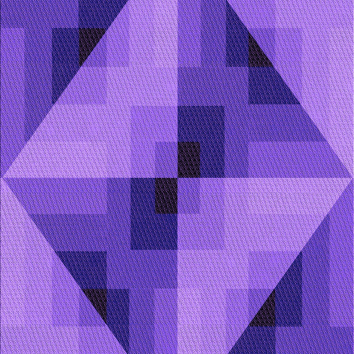 Machine Washable Transitional Purple Rug, wshpat2763pur