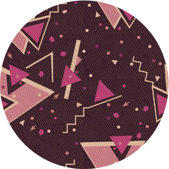 Square Machine Washable Transitional Cherry Red Rug in a Living Room, wshpat2764brn