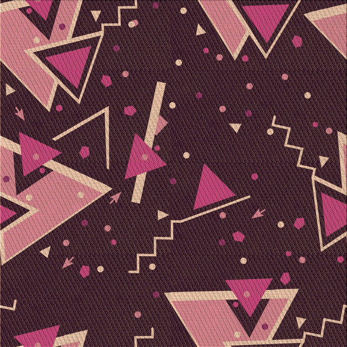 Round Machine Washable Transitional Cherry Red Rug, wshpat2764brn