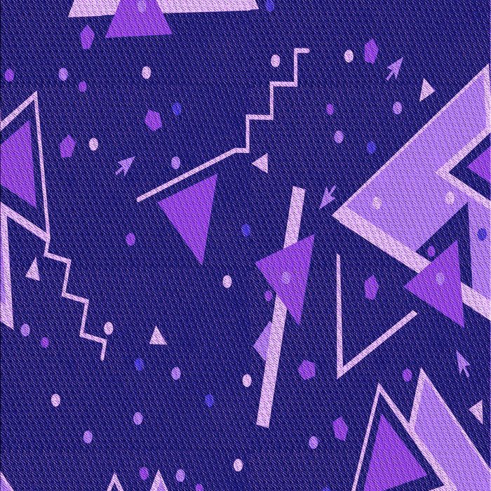 Machine Washable Transitional Purple Rug, wshpat2764pur