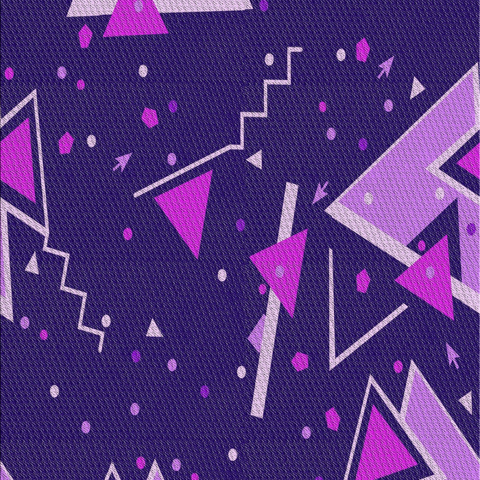 Machine Washable Transitional Indigo Purple Rug, wshpat2764