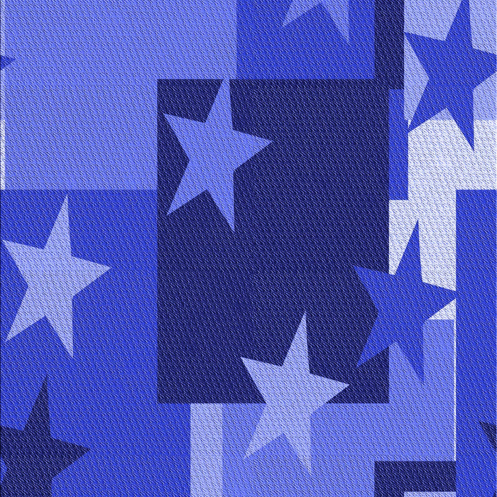 Patterned Sky Blue Rug, pat2765blu