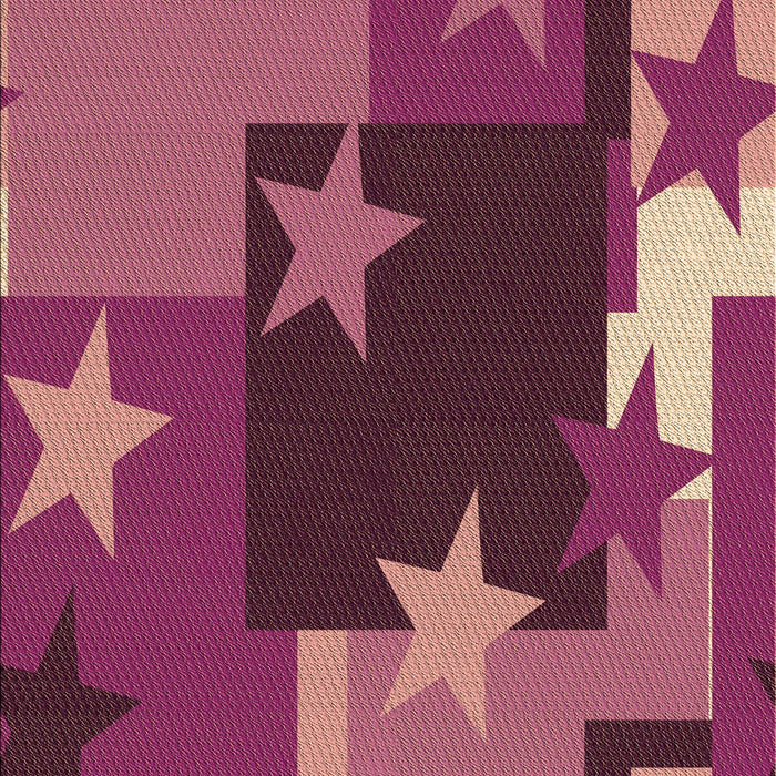 Patterned Rose Red Rug, pat2765brn