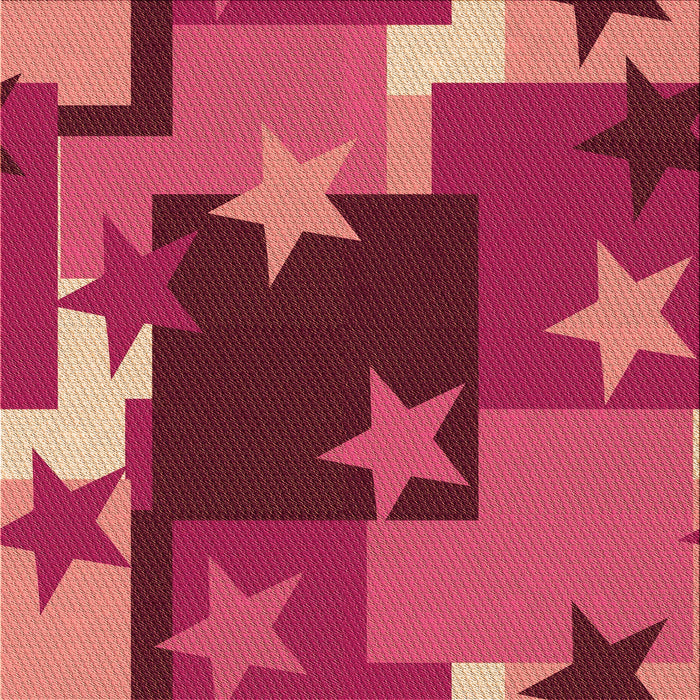 Round Machine Washable Transitional Crimson Red Rug, wshpat2765org