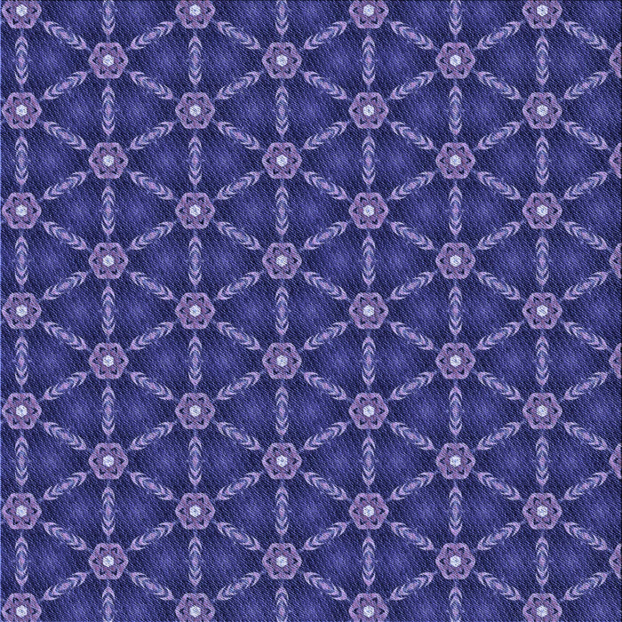 Round Machine Washable Transitional Denim Dark Blue Rug, wshpat2766blu