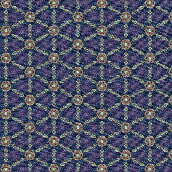 Round Machine Washable Transitional Blue Rug, wshpat2766lblu