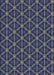 Patterned Blue Rug, pat2766lblu