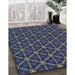 Machine Washable Transitional Blue Rug in a Family Room, wshpat2766lblu