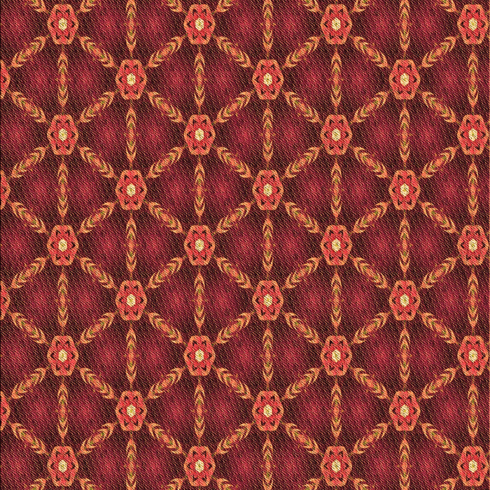 Machine Washable Transitional Red Rug, wshpat2766org