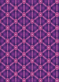 Machine Washable Transitional Dark Magenta Purple Rug, wshpat2766pur