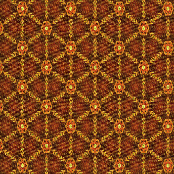 Patterned Crimson Red Rug, pat2766yw