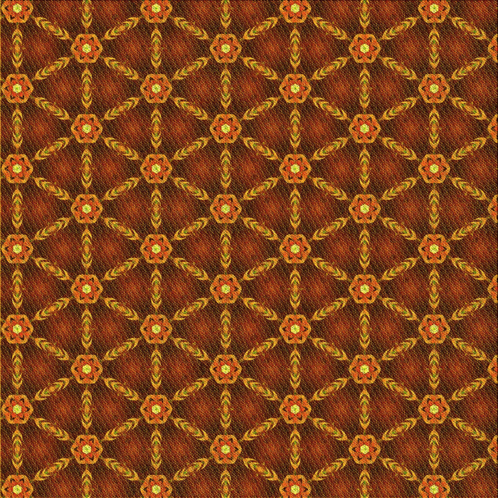 Round Machine Washable Transitional Crimson Red Rug, wshpat2766yw