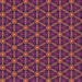 Square Patterned Plum Purple Novelty Rug, pat2766